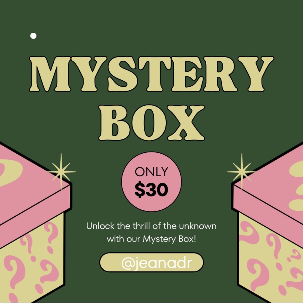 Ready to take a gamble?!?   Mystery Box for you!!!